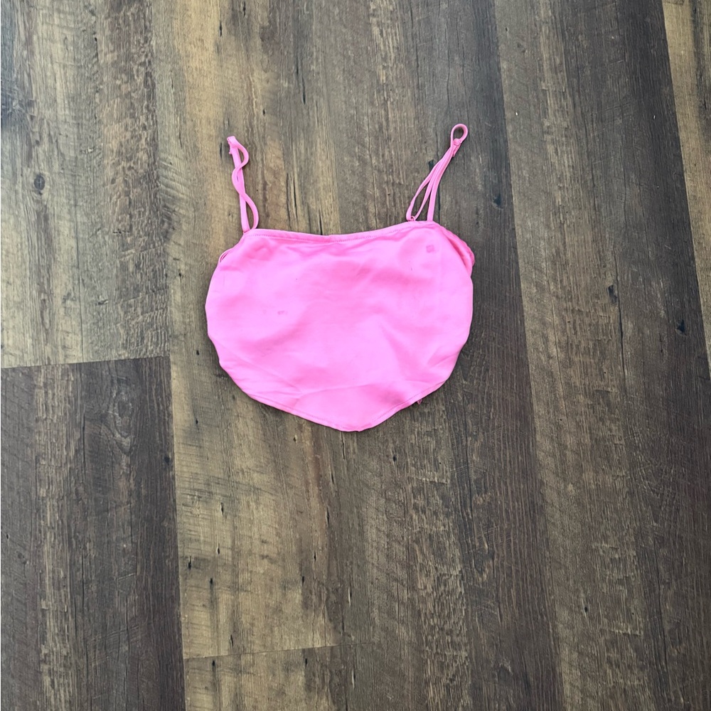 La Hearts Vibrant Pink Top